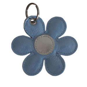Sleutelhanger <br> Bloem Iceblue