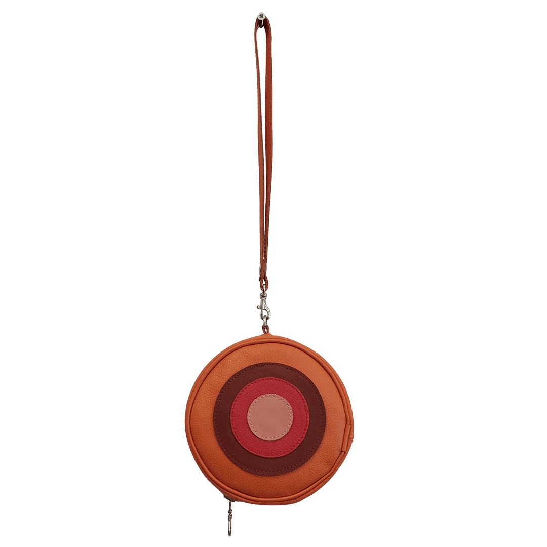 Clutch Retro Orange Dot - Afbeelding 2