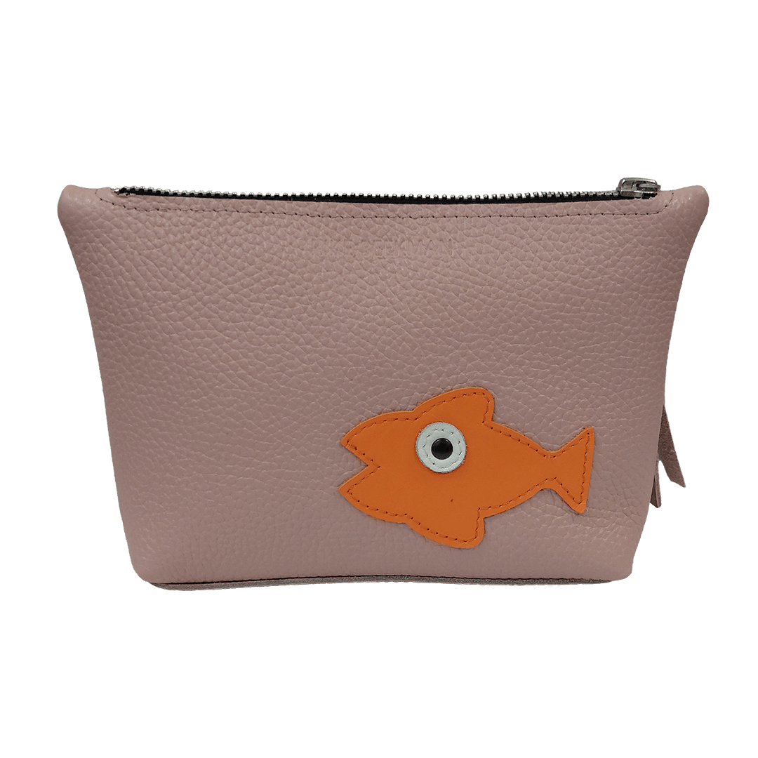 Make-up tasje Felix <br> Soft Pink - Afbeelding 2