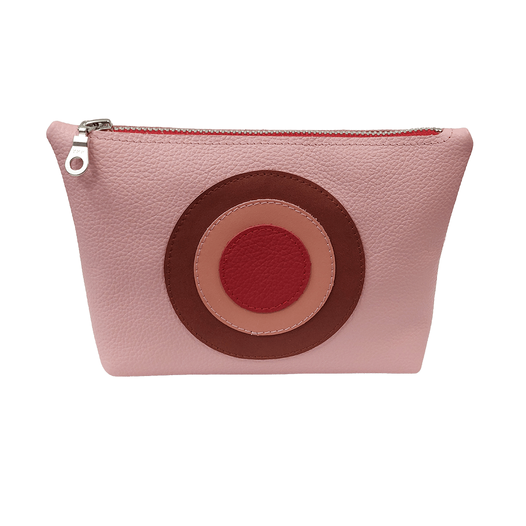 Make-up tasje Retro <br> Soft Pink